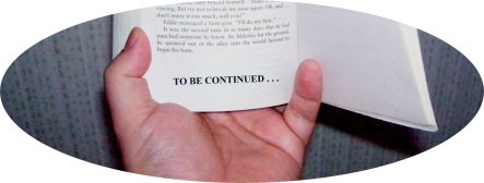 Annoying cliffhanger in book